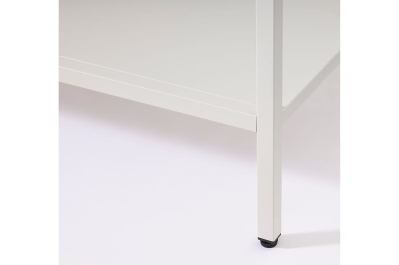 Cybella Vitrineskab 90x160 cm - Hvid - Opbevaring - Skab - Vitrineskabe