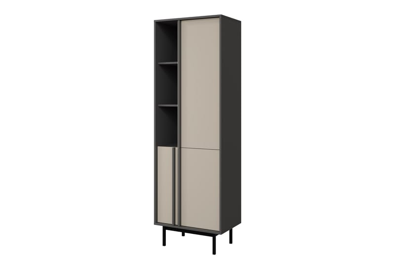 Farshian Highboard - Grå/Beige - Opbevaring - Skab - Skabe