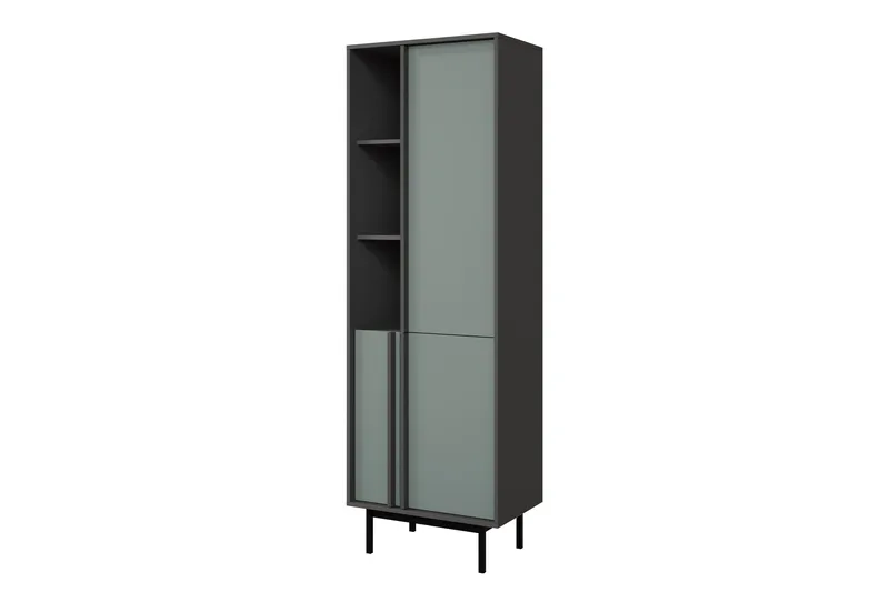 Farshian Highboard, Grå/Grøn