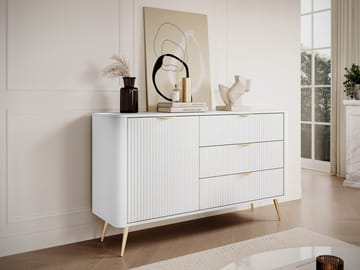 Forba skænk 139 cm - hvid - Opbevaring - Skab - Barskab