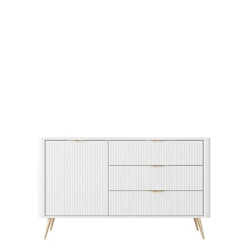 Forba skænk 139 cm - hvid - Opbevaring - Skab - Barskab