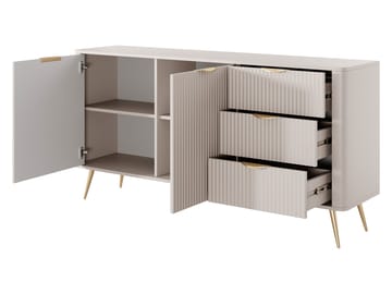 Forba skænk 164 cm - hvid - Opbevaring - Skab - Barskab