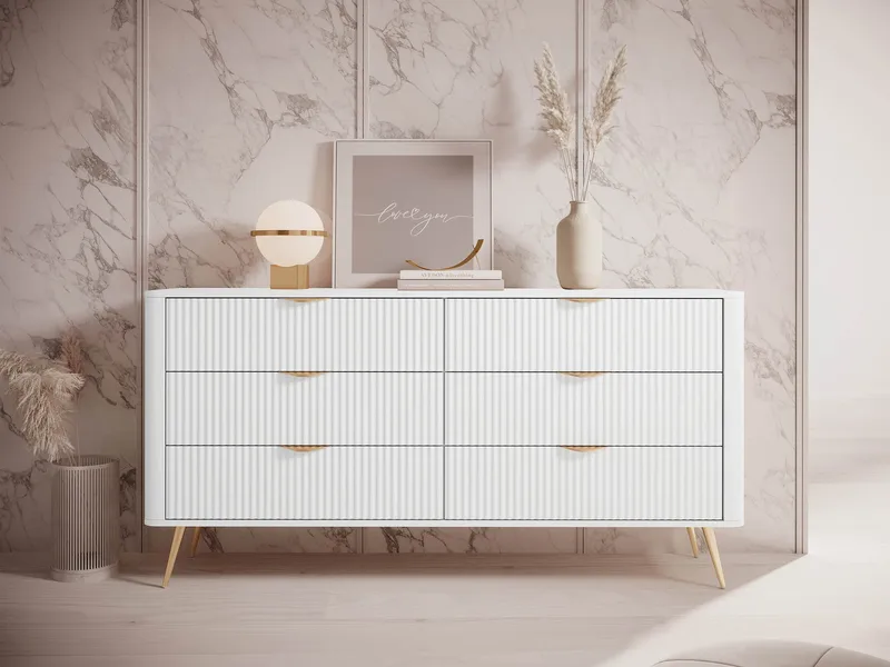 Forba skænk 164 cm - hvid - Opbevaring - Skab - Barskab