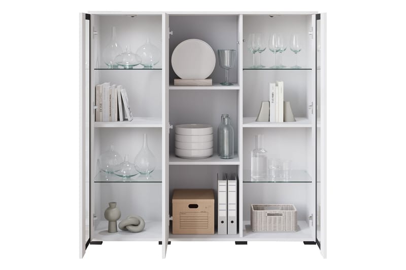 Gammelt Highboard - Sort - Opbevaring - Skab - Skabe