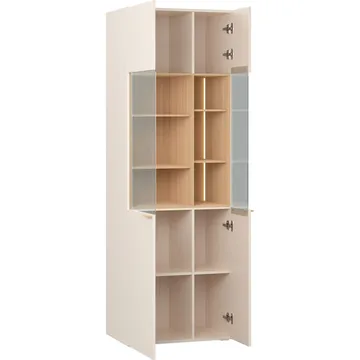 Glasvitrine 4 You Fresh Wide - Eg - Opbevaring - Skab - Vitrineskabe