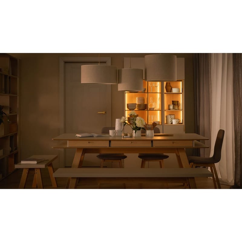 Glasvitrine 4 You Fresh Wide - Sandbeige - Opbevaring - Skab - Vitrineskabe