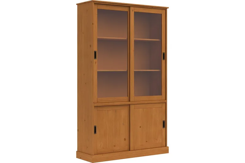 Harry Vitrineskab 115x190 cm, Natur
