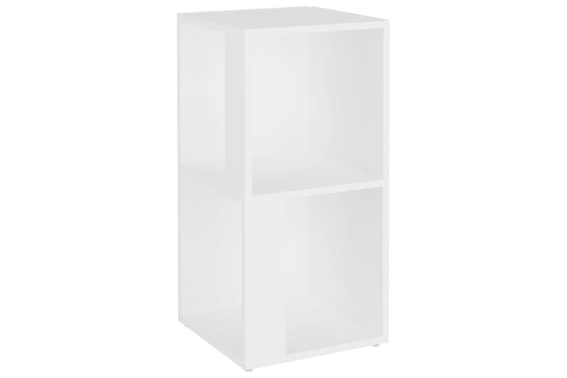 hjørnereol 33x33x67 cm spånplade hvid - Hvid - Opbevaring - Skab - Hjørneskab