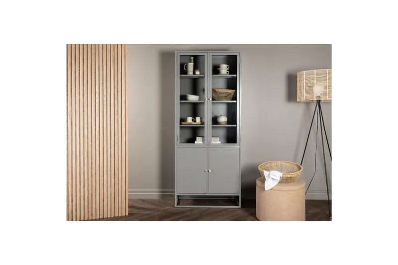 Hylder Hylde Bakal Light grey - Opbevaring - Skab - Vitrineskabe