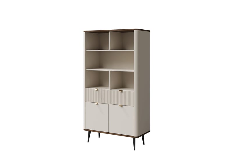 Køkken Highboard, Beige/Brun