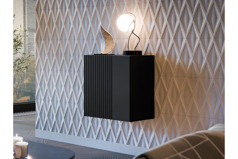 Kangana Highboard - Sort - Opbevaring - Hylder & Reoler - Væghylde & vægreol