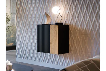 Kangana Highboard - Sort/Brun - Opbevaring - Hylder & Reoler - Væghylde & vægreol