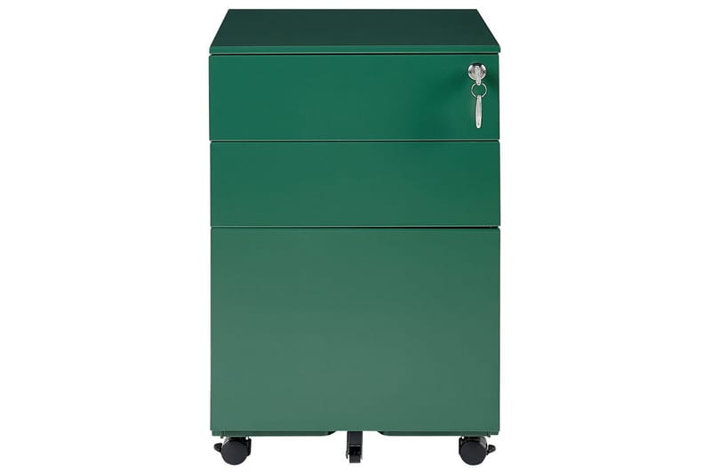 Kontorskab Cami Grøn - Grøn - Opbevaring - Skab - Skabe