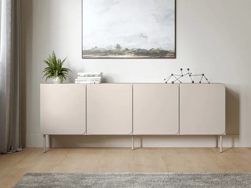 Marros Skænk 200 cm - Beige - Opbevaring - Skab - Barskab