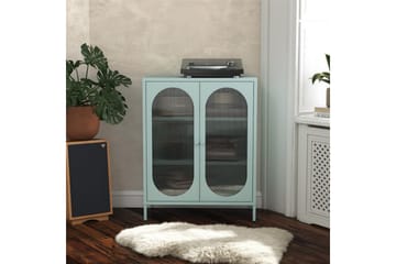 Medicinskab Loft24 Skab Luna 80x40x102 cm, himmelblå Light Blue,Blå - Opbevaring - Skab - Vitrineskabe