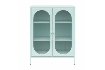 Medicinskab Loft24 Skab Luna 80x40x102 cm, himmelblå Light Blue,Blå - Opbevaring - Skab - Vitrineskabe