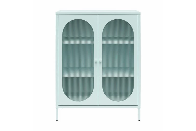 Medicinskab Loft24 Skab Luna 80x40x102 cm, himmelblå Light Blue,Blå - Opbevaring - Skab - Vitrineskabe