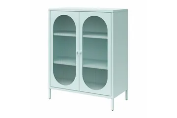 Medicinskab Loft24 Skab Luna 80x40x102 cm, himmelblå Light Blue,Blå - Opbevaring - Skab - Vitrineskabe