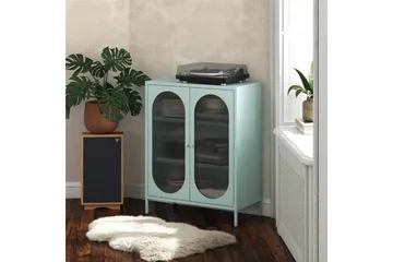 Medicinskab Loft24 Skab Luna 80x40x102 cm, himmelblå Light Blue,Blå - Opbevaring - Skab - Vitrineskabe