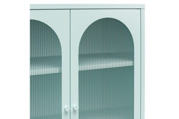 Medicinskab Loft24 Skab Luna 80x40x102 cm, himmelblå Light Blue,Blå - Opbevaring - Skab - Vitrineskabe