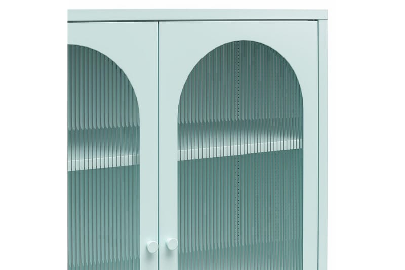 Medicinskab Loft24 Skab Luna 80x40x102 cm, himmelblå Light Blue,Blå - Opbevaring - Skab - Vitrineskabe