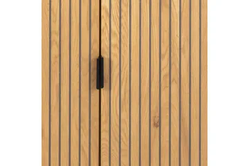 Minu Vitrineskab 80x180 cm - Natur - Opbevaring - Skab - Vitrineskabe