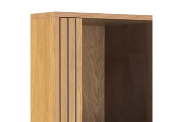 Minu Vitrineskab 80x180 cm - Natur - Opbevaring - Skab - Vitrineskabe