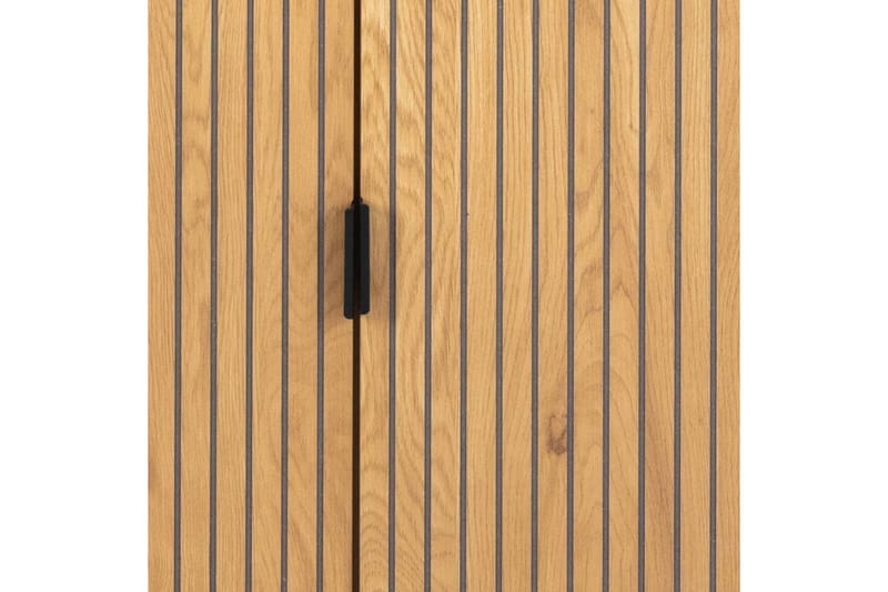 Minu Vitrineskab 80x180 cm - Natur - Opbevaring - Skab - Vitrineskabe