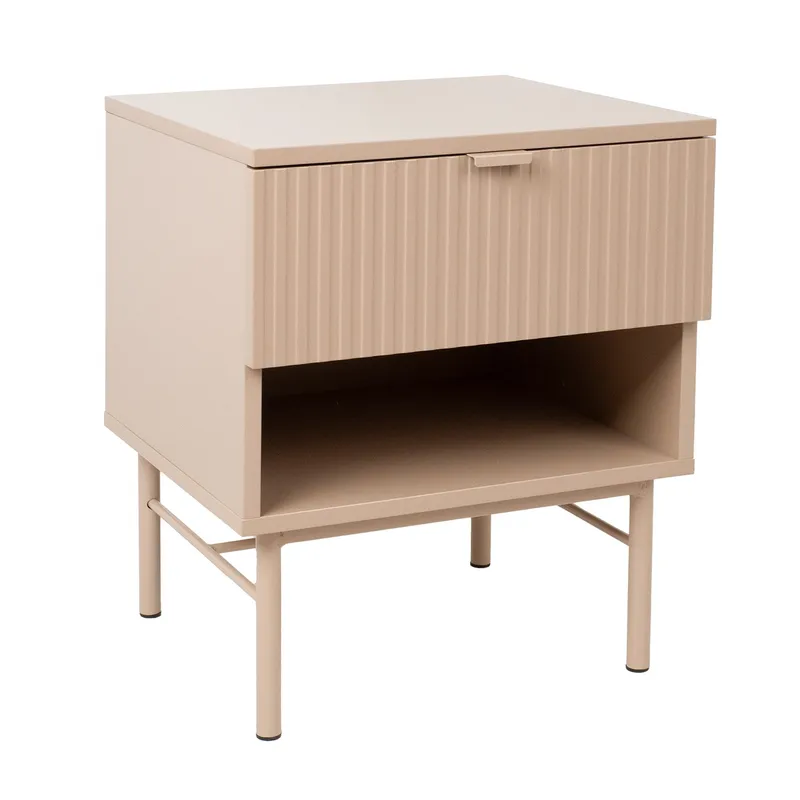 Natbord HOME4YOU Sequence 45x40x55 cm Cappuccino, Cappuccino