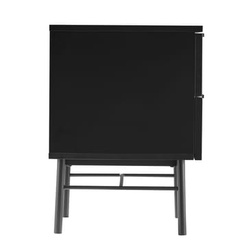 Natbord HOME4YOU Sequence med 2 skuffer 45x40x55 cm Sort - Sort - Opbevaring - Skab - Skabe