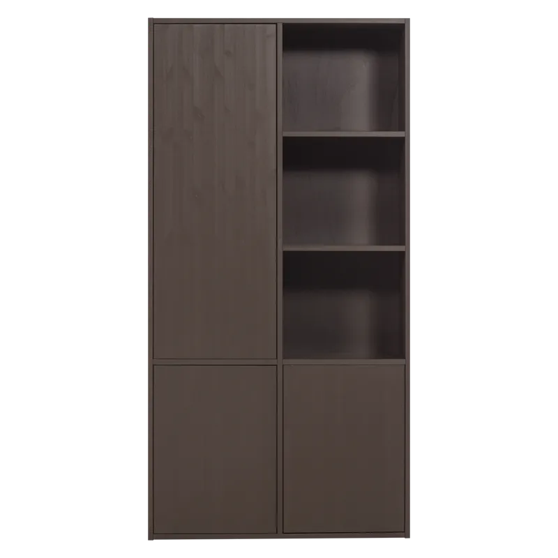 Opbevaringsskab Meggy 215 cm, Mellembrun