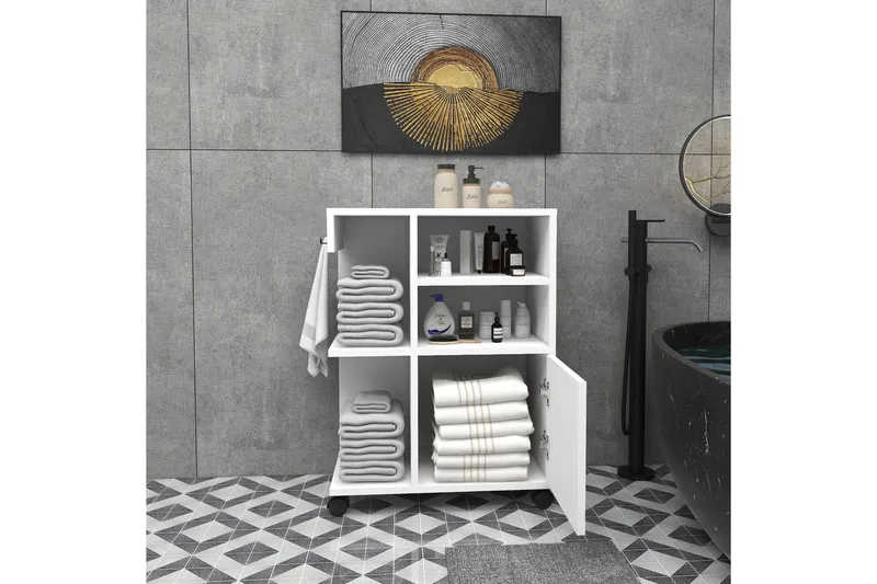 Rebus Skænk - Hvid - Opbevaring - Opbevaringsmøbler - Kommode - Arkivskabe