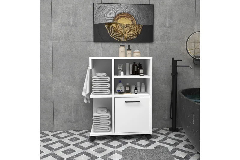 Rebus Skænk - Hvid - Opbevaring - Opbevaringsmøbler - Kommode - Arkivskabe