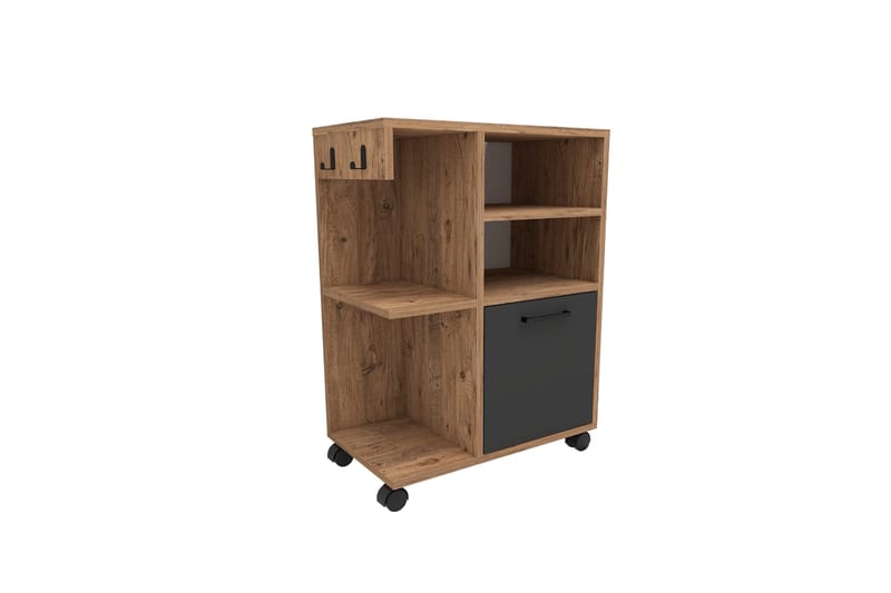 Rebus Skænk, Lys Brun/Træ/Antracit