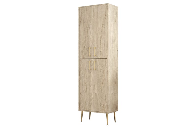Retzow Højskab - Beige - Opbevaring - Skab - Skabe
