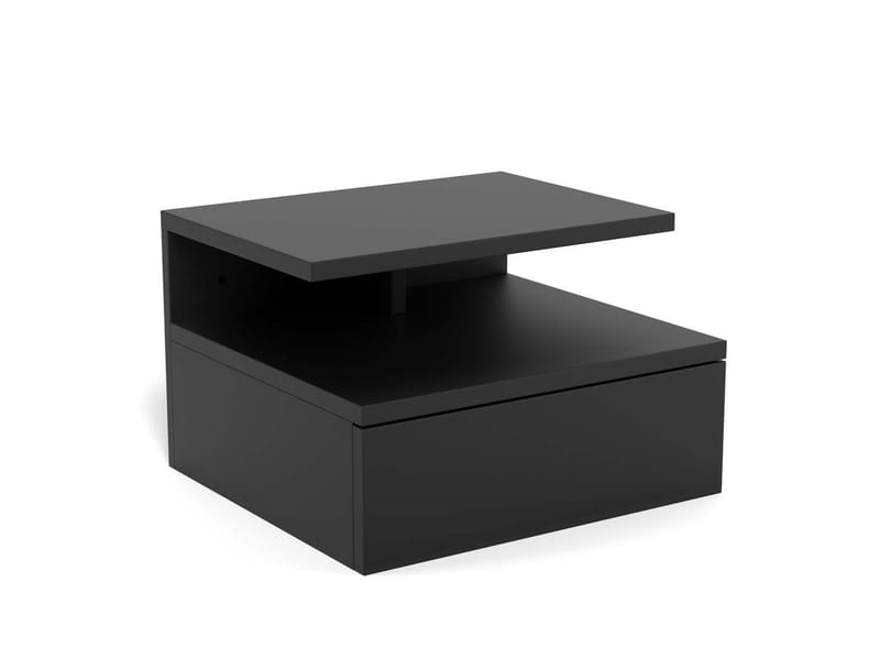 Sengebord HOME4YOU Bord Ashlan sort, sort