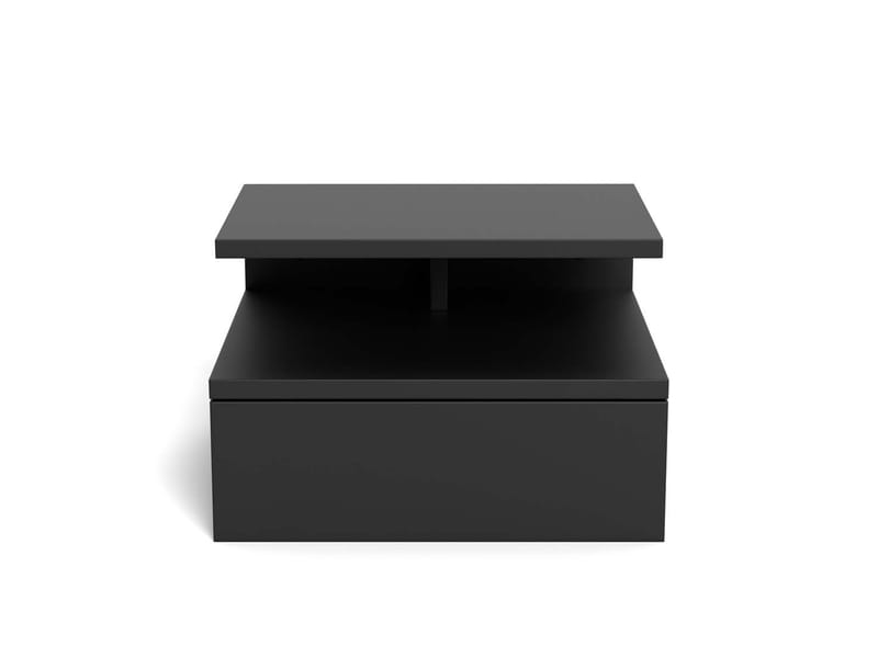 Sengebord HOME4YOU Bord Ashlan sort - sort - Opbevaring - Skab - Skabe