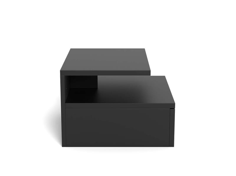 Sengebord HOME4YOU Bord Ashlan sort - sort - Opbevaring - Skab - Skabe