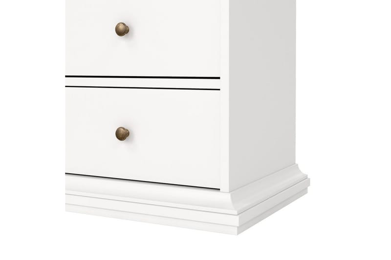 Shoiba Vitrineskab 96x201 cm - Hvid - Opbevaring - Skab - Vitrineskabe