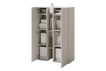Sigmana Highboard - Hvid - Opbevaring - Skab - Skabe