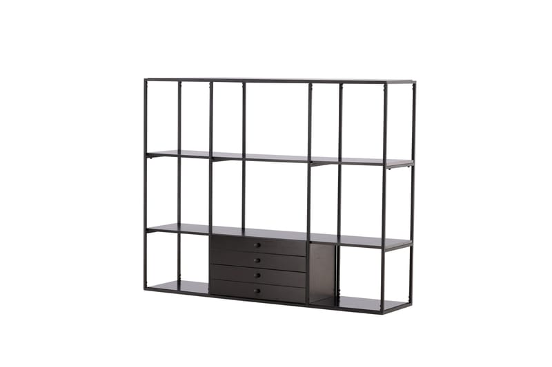 Amarillo Skabskommode 120 cm, Svart