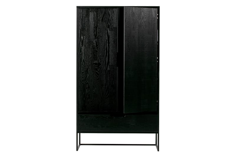 Atila Opbevaringsskab 85 cm - Sort Eg - Opbevaring - Skab - Skabe