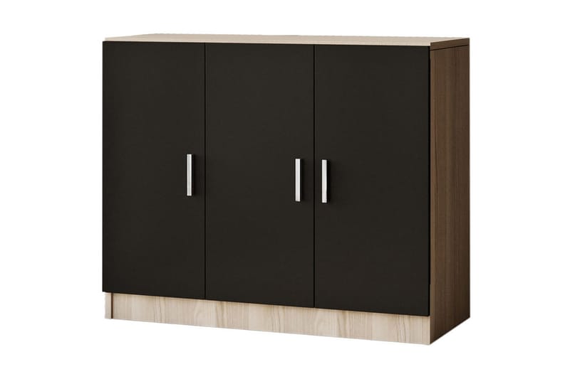 Barrock Highboard 38x89 cm, Natur/Sort
