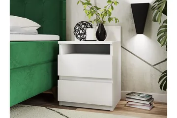 Basildon Opbevaringsskab 33 cm - Hvid - Møbler - Borde - Aflastningsbord - Sengebord