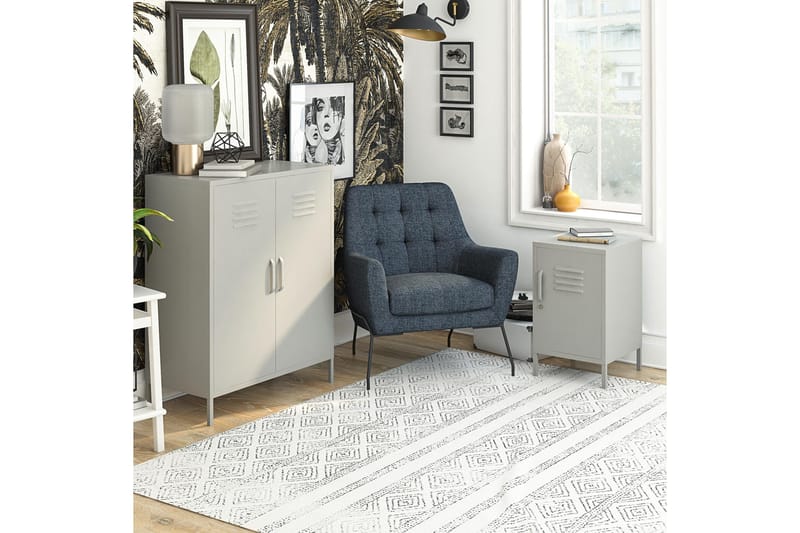 Bradford Highboard Vit Dorel Home Vit - Opbevaring - Skab - Skabe
