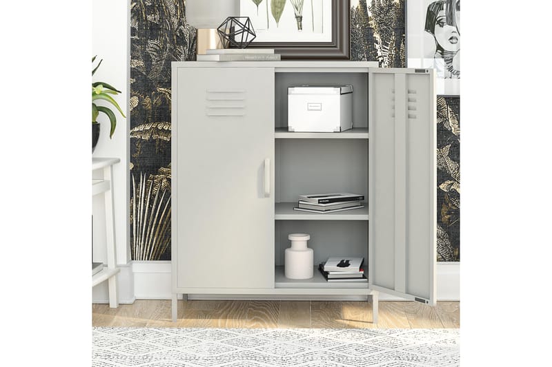 Bradford Highboard Vit Dorel Home Vit - Opbevaring - Skab - Skabe