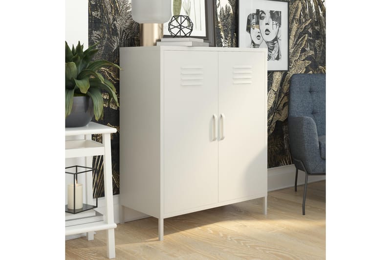Bradford Highboard Vit Dorel Home Vit - Opbevaring - Skab - Skabe