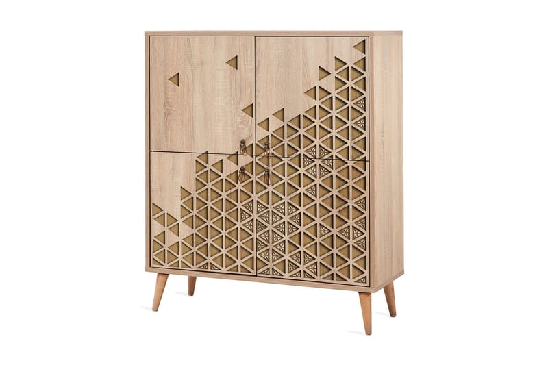 Brokind Opbevaringsskab 111 cm, Brun