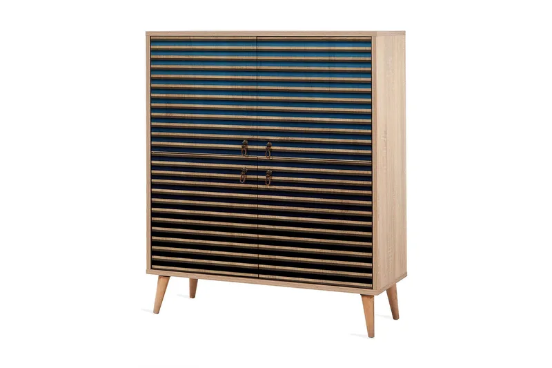 Brokind Opbevaringsskab 111 cm, Brun