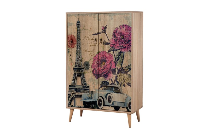 Brokind Opbevaringsskab 80 cm, Brun